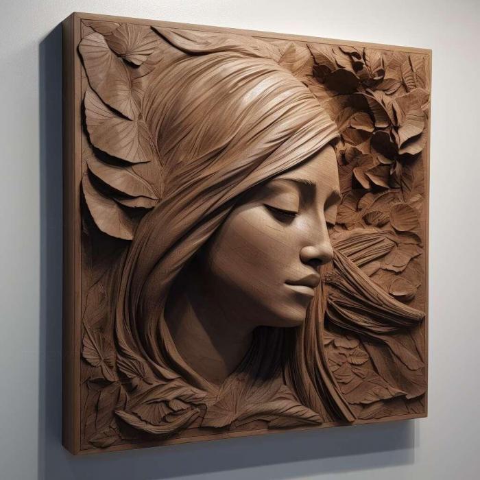 نموذج ثلاثي الأبعاد لآلة CNC 3D Art 